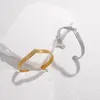 Bangle Korea Exquisite Crown Sweet Love veelzijdige verstelbare armbanden vrouwelijke luxe sieraden roestvrijstalen cadeau mujer