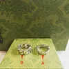 6rnk Ring Fashion Love Creative Pattern Retro Designer 925 Silver plaqué pour femme ou homme
