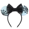 Haaraccessoires 10 stks/lot Groothandel Halloween Mouse Ears Hoofdband Kids Festival Party Pompoen Devil Bow Women Girls Diy Hair Accessories 230816