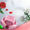 Blocchi Sembo rosa miscuglio fiori di colori Building compatibili B Flowers per bambini Build Building Building Building Building Building Building Building School R230817