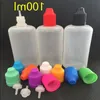 Eliquid-Tropfflaschen 3 ml, 5 ml, 10 ml, 15 ml, 20 ml, 30 ml, 50 ml, 60 ml, 100 ml, 120 ml, Plastikflaschen mit kindersicheren Kappen, E-Zigaretten, Saftflasche, PQCQP