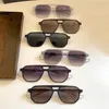 Nouvelles lunettes de soleil design de mode Hralie Square Frame classique American Punk Design Style Simple and Generous UV400 Lens Eyewear246w