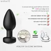 Anale speelgoed vibrerende plug anaal sex speelgoed vibrator externe bediening prostaat massager met diamant hkd230816