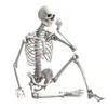 Andra evenemangsfestleveranser 90 cm simulering Human Skeleton Ornament Halloween Party Bar Haunted House Props 230816