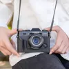 Akcesoria torby z kamerą Shelv torba wideo dolna połowa dla Fujifilm X-T30 skórzana osłona podstawowa podstawa