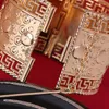Бэтджирский свадебный браслет Dess Retro Gold Color Moin Head Mount Overse Brander Bangles Jewellery