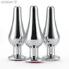 Toys anal runyu usure en métal en dehors des hommes et des femmes en acier inoxydable plug annal dilatation couple adulte masturbator alternative anal hkd230816