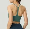 lu Actief ondergoed yoga ontwerper tracksuit dames meisjes jogger ondergoed sport ondergoed yoga rennen dans fitness bh-back vest zwart wit