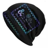 Beralar at dnd oyun kafatası Beanies Caps Erkekler için Kumanlar Kadın Unisex Street Giyim Kış Sıcak Örgü Şapk Yetişkin Bonnet Şapkaları