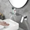 Раковина ванной комнаты смесителя водопада Крабая Краба бассейн водяной микшер хромированные стены на стене
