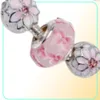 Bracciale magnolia in argento 925 accessori con ciondoli bracciali ciondolo fiore di pesco braccialetto con ciondoli magnoliaeflora perline come regalo fai da te Weddin3392581