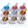 Nail Glitter Gold Silver Mirror Art Powder Rose Holographic Dust Metallic Effect Pigment Gel Polish Manicure Decorations