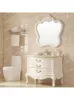 Bathroom Sink Faucets European-Style Cabinet Combination Oak Solid Wood Floor Small Apartment Hand Washing Washbasin