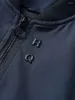 Jackets para hombres informales con bolsillos con cremallera
