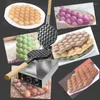 Broodmakers Hong Kong QQ Eggettes Waffle Maker 1415W Elektrische machine Ei roestvrij staal 0-5 min Timing Max 300 graden