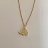 Pendant Necklaces Cute Small Gold Color Copper Zircon Elephant Necklace For Woman Trendy Thin Chain Charm Clavicle Choker Jewelry