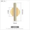 Vases 1Pcs Creative Wall Hanging Vase Golden Stainless Steel Holder Flowerpot Home Decoration For Livingroom Mirror