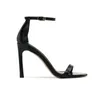 Dress Shoes Women'S Summer Sandals Fashion Slim Heels Large Size One Line Buckle European And American High J-A18