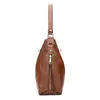 Hobo DIDABEAR Hobo Bag Leather Women Handbags Female Leisure Shoulder Bags Fashion Purses Vintage Bolsas Large Capacity Tote bag HKD230817