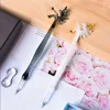 Fountain Pens Creative Unicorn Handmade Glass Dip Pen Set Crystal Paren Penholder Kalligrafie Handtekening Leuke geschenkvulling Ink 230816