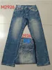 Jeans masculinos Long Troushers Mens True line line super religião Jeans Rous