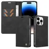 Magnetic Flip Leather Vogue Phone Case för iPhone 15 14 13 12 Pro Max Samsung Galaxy S22 S23 Ultra A34 A54 5G A24 A24S S23FE Dual Card Slots Wallet Bracket Business Shell