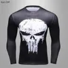 T-shirts voor heren Running Children T-Shirt Sport Compressie Superhero 3D Gym Fitness Jogging Training T-shirt Boy Quick Dry Sportswear 230816