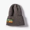 BeanieSkull Caps Hoge Kwaliteit Unisex Winter Zacht Warm Katoen Kasjmier Gebreide Beanie Hoed Kabel Gebreide Effen Mutsen 230816