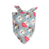 Dog Apparel Puppy Pet Bandana Colar Collar Trey Bow Cotton Most Modyable por atacado