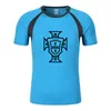 Men's T Shirts 2023 Summer Footballer Portugal Logo Printed Funny Personality Tops Casual Cotton Loose Solid Color Short Sleeves