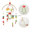 Baby Wooden Bed Bell Stratsles Christmas Tree Hanging Hanging Teether Newborn Toys Bracket Montessori Education Toys HKD230817
