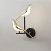 Wandlamp Postmodern minimalistisch creatieve woonkamerlichten Corridor Aisle LED SCONCE GLASSE MACHTEN STAPPIE Vormlampen