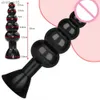 Anal Toys Anal Plug Suction Cup Anal Beads Lesbian Huge Dildo Butt Plugs Male Prostate Massage Female Anus Expansion Sex Toys For Adult HKD230816