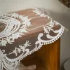 Table Mats INS French Retro Decorative Cushion Lace Embroidery Craft Mat Household Round Placemat Home Decoration