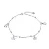 アンクレットドロップ配達2021 Miqiao Bracelet Ankle Women 925 Sterling sier Foot Bodyチェーン