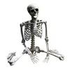 Andere evenementenfeestjes 70cm Halloween Human Skeleton Haunted House Hangende rekwisieten Home Evil Party Decoratie Horror Engere beweegbare Big Skull Decorations 230816