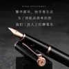 Fountain Pens Lt Hongdian 920 Rose Gold -Fonte Superfine/Fine Pen 0,4/0,5mm Senhoras elegantes e excelentes caneta de presente de escritório de negócios 230816