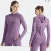 Lu mulheres zip up yoga jaqueta elástica manga longa ginásio esportes casaco de fitness correndo roupas sexy magro atheltics roupas yogaworld