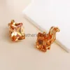 Charm JIOFREE Cubic Zirconia Clip Earrings for women Fashion Crystal Jewelry Earrings Female WeddParty Gift top quality J230817