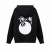 2023 ST Hoodie Designer Hoodies for Mens Womens ihoodie High Quality New Printing Graphic Sweatshirts Dooclothing BLOCK SPORT ZIP HOODIE Black