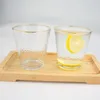 Casas de vino 2 PC/Set 300 ml de vaso creativo de pareja de casas bebiendo Phnom Penh Whisky Cups Light Luxury Grueso transparente