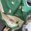 Schals Frauen Winter Schal Kaschmir Pashmina -Schals und wickelt Bufandas Vogeldruck warme dicke Schals Decke für Lady 230817