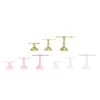 Baking Tools 3 Set Cake Stands Easy To Assemble Elegant Retro Style Beautiful Decoration Home Metal Stand For Birthday