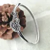 Крошечное серебряное кольцо с цветом розовой розы, складывание колец для женщин Маленькое изящное 925 серебряное кольцо нежнее повседневное кольцо для женщин Минималистские персонализированные ювелирные изделия