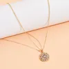 Pendant Necklaces Vintage Big Eyes Zinc Alloy Multicolor Demon Metal Cable Chain Necklace To Exquisite Women's Charm Gift