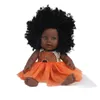 Dolls 12inch baby doll with clothes toy as gift for kids africa black curly hair 230816