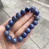 Strand Natural Blu Aventurine Bracciale in pietra rotonda perline braccialetti 1pc