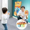 Juguetes deportivos para niños Lanza una pelota pegajosa Dartboard Target Juego de jardín de infantes de jardín de infantes Sucker Family Pedchild Activity Game 230816