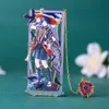 Bookmark Nahida Ganyu Hu Tao Yae Miko Bookmarks Anime Genshin Impact Figuur Charms Boek Pagina Alloy Stationery School Supplies 230816