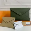 حقيبة مصممة القابض كيريجامي Pochette 3-in-1 الأظرف الحقيبة اليومية iPad الورق الورق دفتر الشفاه